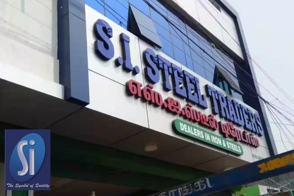 SI Steels warehouse interior